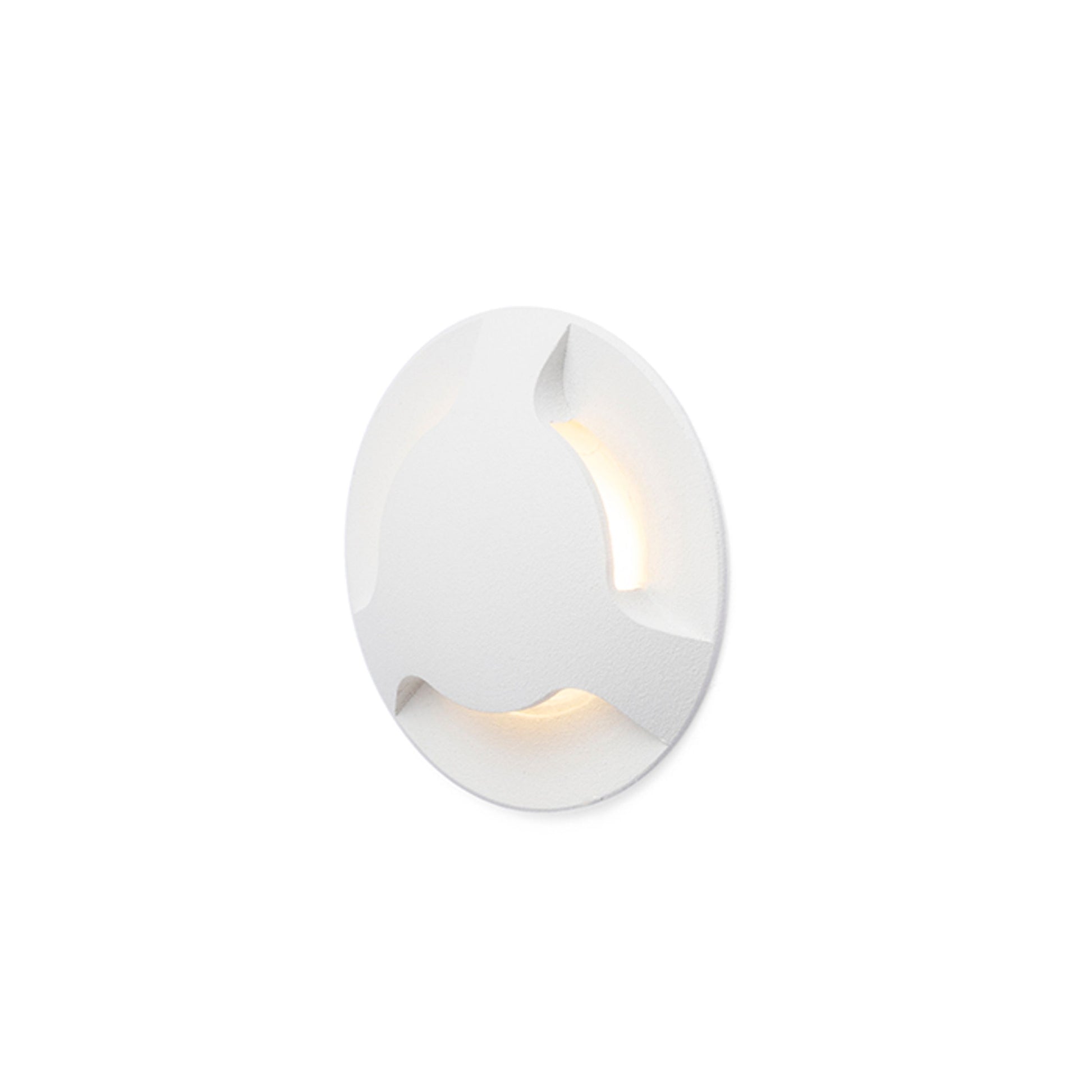 RENDL outdoor lamp KICK III recessed white 230V LED 3W IP54 3000K R12619 1
