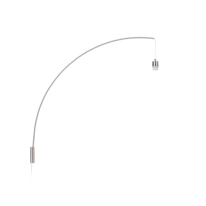 RENDL shades, shade bases, pendent sets BEND arched wall-mounted base  matt nickel 230V LED E27 15W R12654 1