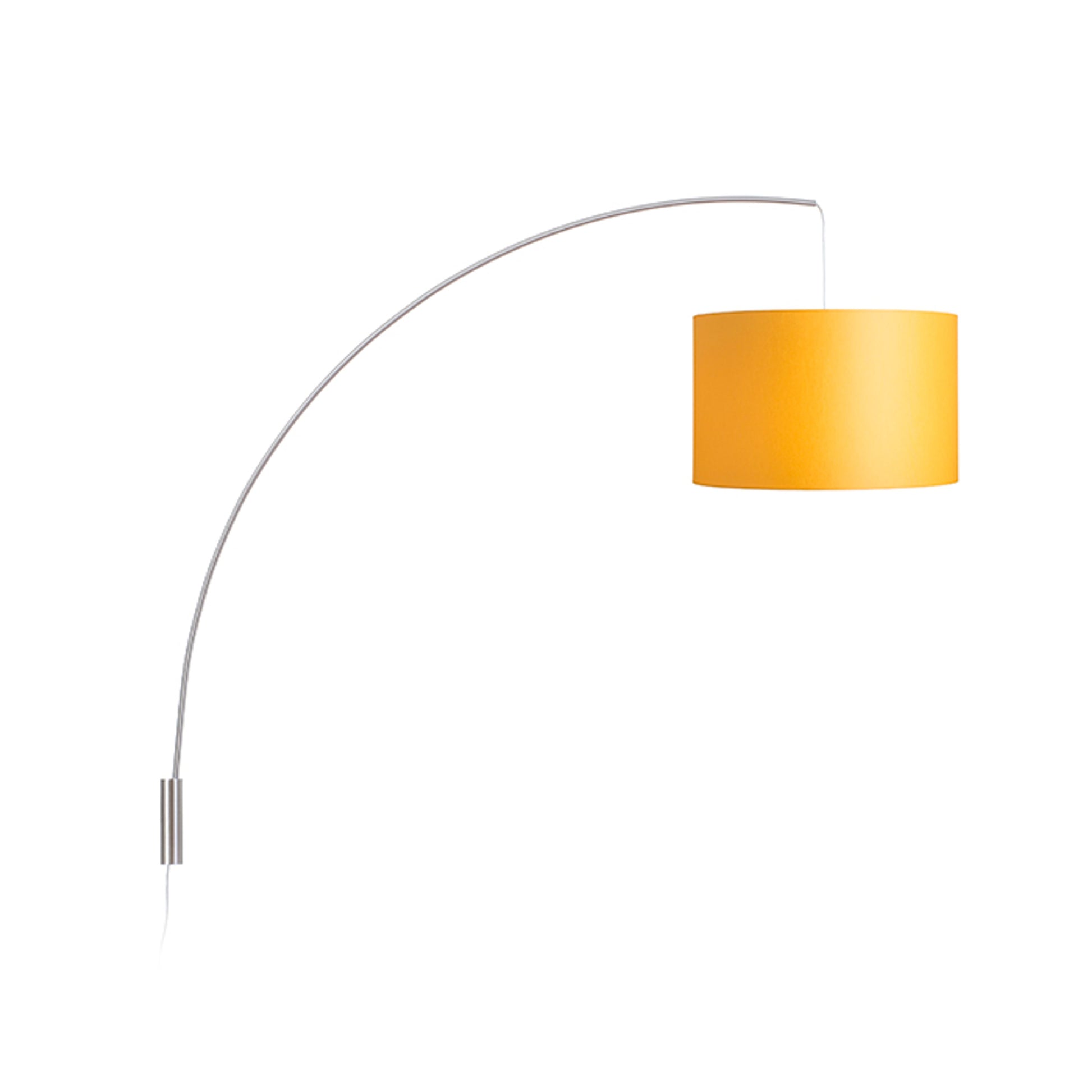 RENDL shades, shade bases, pendent sets BEND arched wall-mounted base  matt nickel 230V LED E27 15W R12654 5
