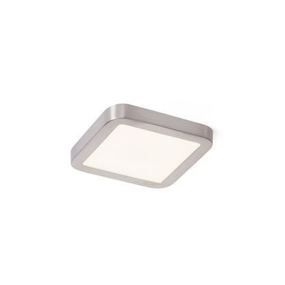 RENDL recessed light HUE SQ 9 recessed matt nickel 230V LED 6W 3000K R12778 1