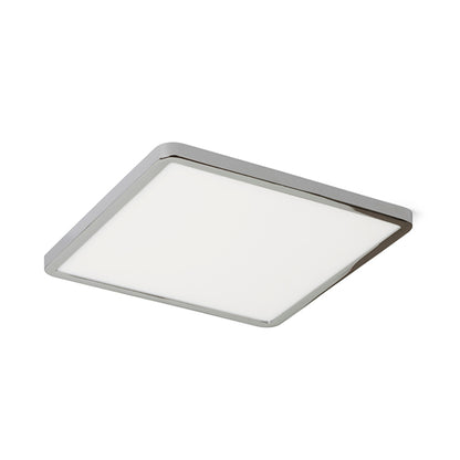 RENDL recessed light HUE SQ 22 recessed black chrome 230V LED 24W 3000K R12786 3