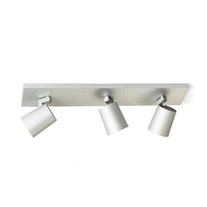 RENDL spotlight KENNY III surface mounted  brushed aluminum/black 230V LED GU10 3x8W R12919 2