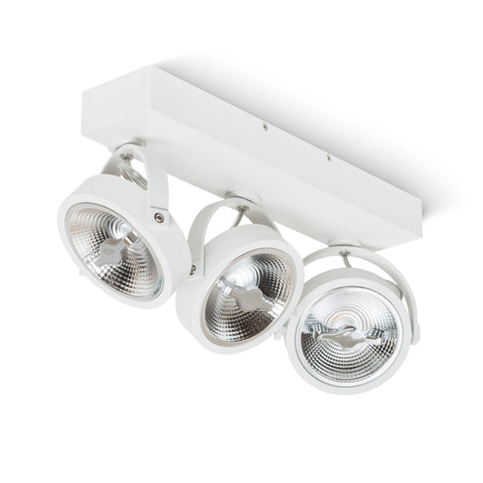 RENDL spotlight KELLY LED III DIMM wall white 230V LED 3x12W 24° 3000K R13108 1