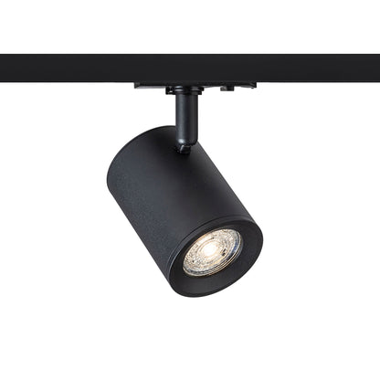 RENDL 1-circuit track system CADENZA for 1-circuit tracks black 230V LED GU10 10W R13347 3