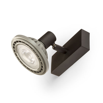 RENDL spotlight TRICA I wall black 230V GU10 25W R13372 2