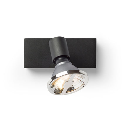 RENDL spotlight TRICA I wall black 230V GU10 25W R13372 4