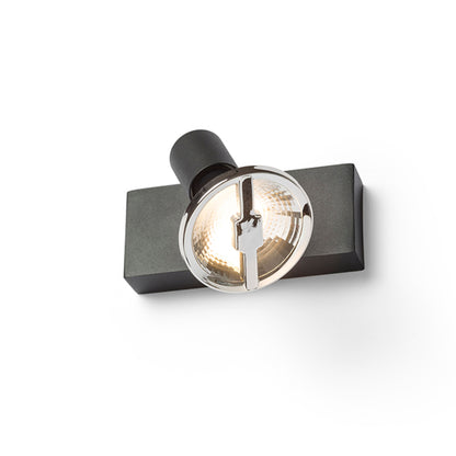 RENDL spotlight TRICA I wall black 230V GU10 25W R13372 5