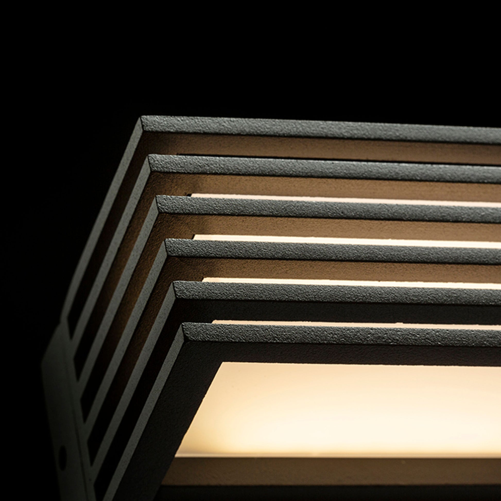 RENDL outdoor lamp CLAIRE 14 wall anthracite grey frosted acrylic 230V LED 6W IP54  3000K R13564 6