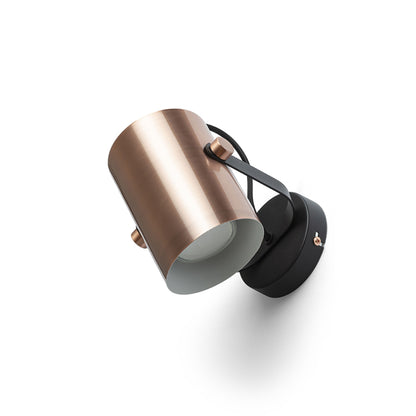 RENDL spotlight HAREN surface mounted  copper/black 230V LED E27 15W R13612 7