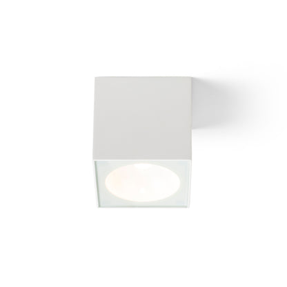 RENDL outdoor lamp SENZA SQ ceiling white clear glass 230V LED 6W IP65  3000K R13624 4