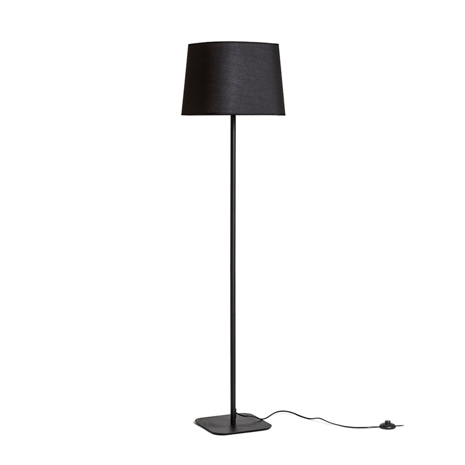 RENDL floor lamp PERTH floor black/black  230V LED E27 15W R13666 1