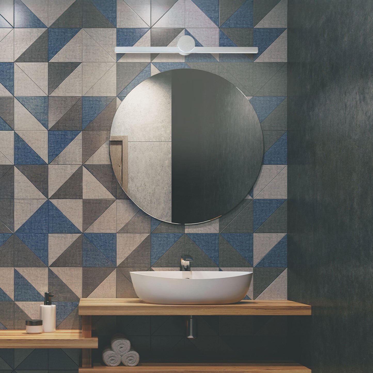 RENDL wall lamp LUISA 60 wall white  230V LED 12W IP54  3000K R13735 6