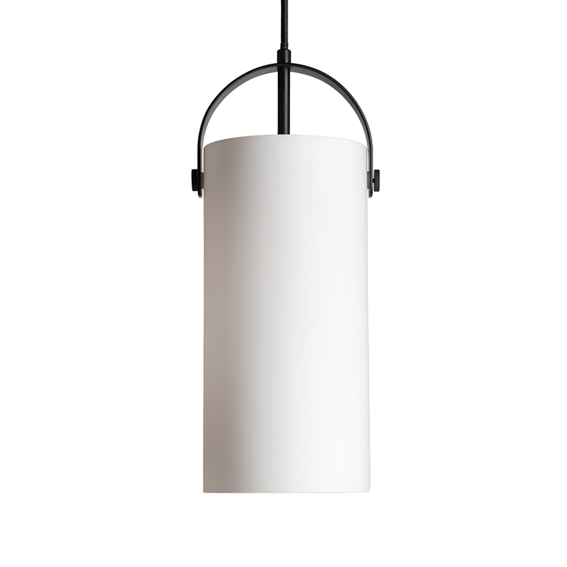 RENDL pendant lamp JULIETTA 31 pendant  opal-colored glass/black 230V LED E27 15W R13753 5