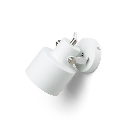 RENDL spotlight CELEIA surface mounted matte white matt nickel 230V LED E27 11W R13901 3