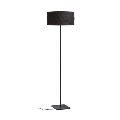 RENDL floor lamp CORTINA/JAKARANDA floor black/black textile/metal 230V LED E27 15W R14072 1