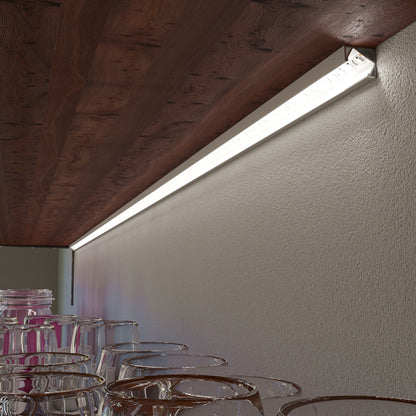 RENDL LED-strip LED PROFILE I 30/60 surface mounted 1m anodized aluminum/matte acrylic  R14092 4