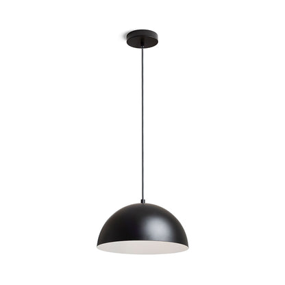 RENDL pendant lamp GLADYS 30 pendant black/white  230V LED E27 15W R14109 1
