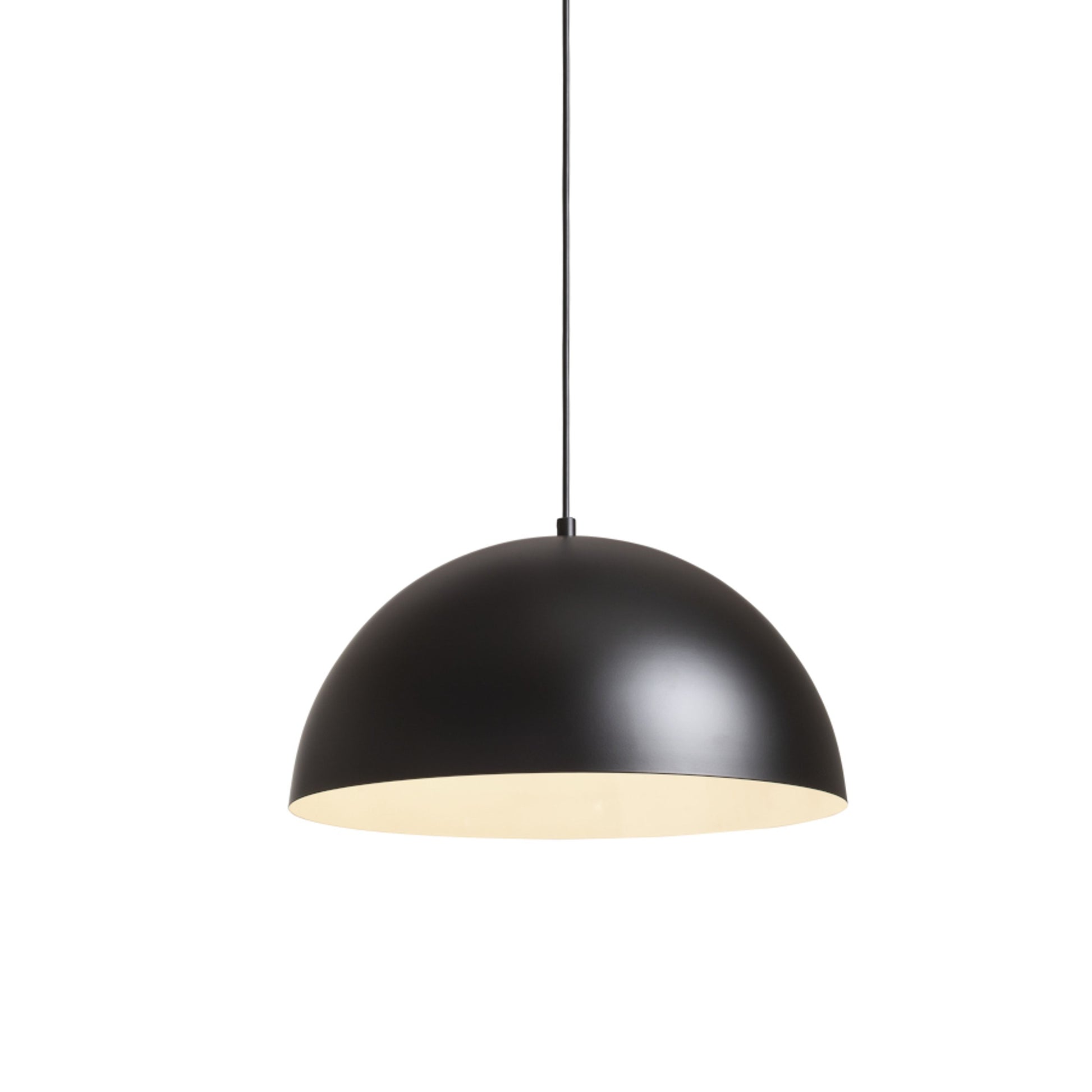 RENDL pendant lamp GLADYS 40 pendant black/white 230V LED E27 30W R14113 2