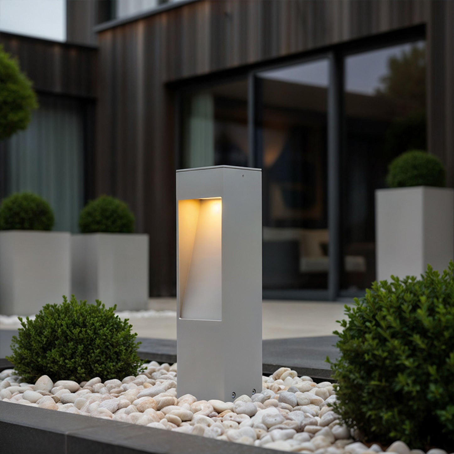 RENDL outdoor lamp TORIN 30 floor light grey  230V LED 7W 120° IP65  3000K R14169 6