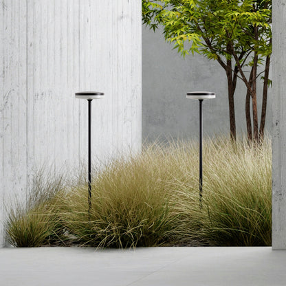 RENDL outdoor lamp SEMPLICE 80 floor / on spike black matte acrylic 230V LED 12W IP54  3000K R14195 5