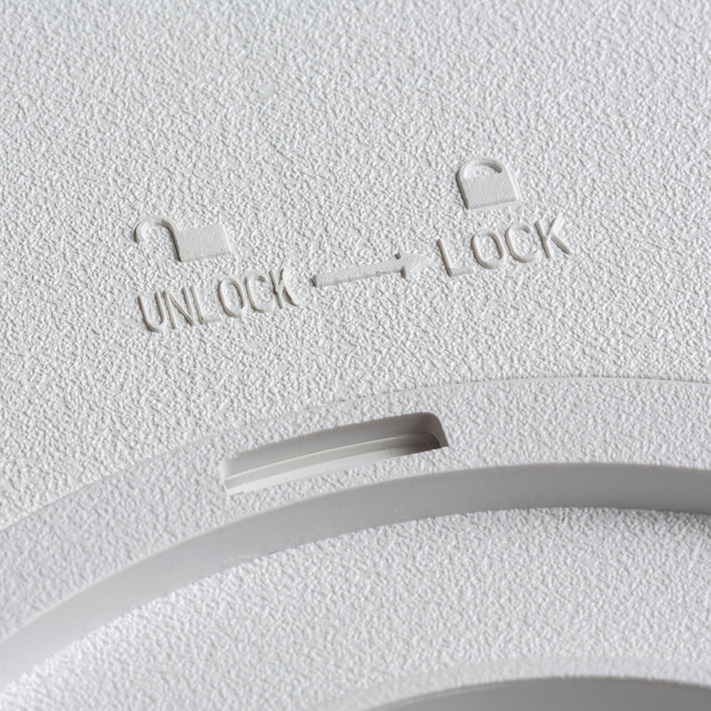 RENDL surface mounted lamp LANA 23 surface mounted white plastic 230V LED 18W  3000K 4000K 6000K R14301 7
