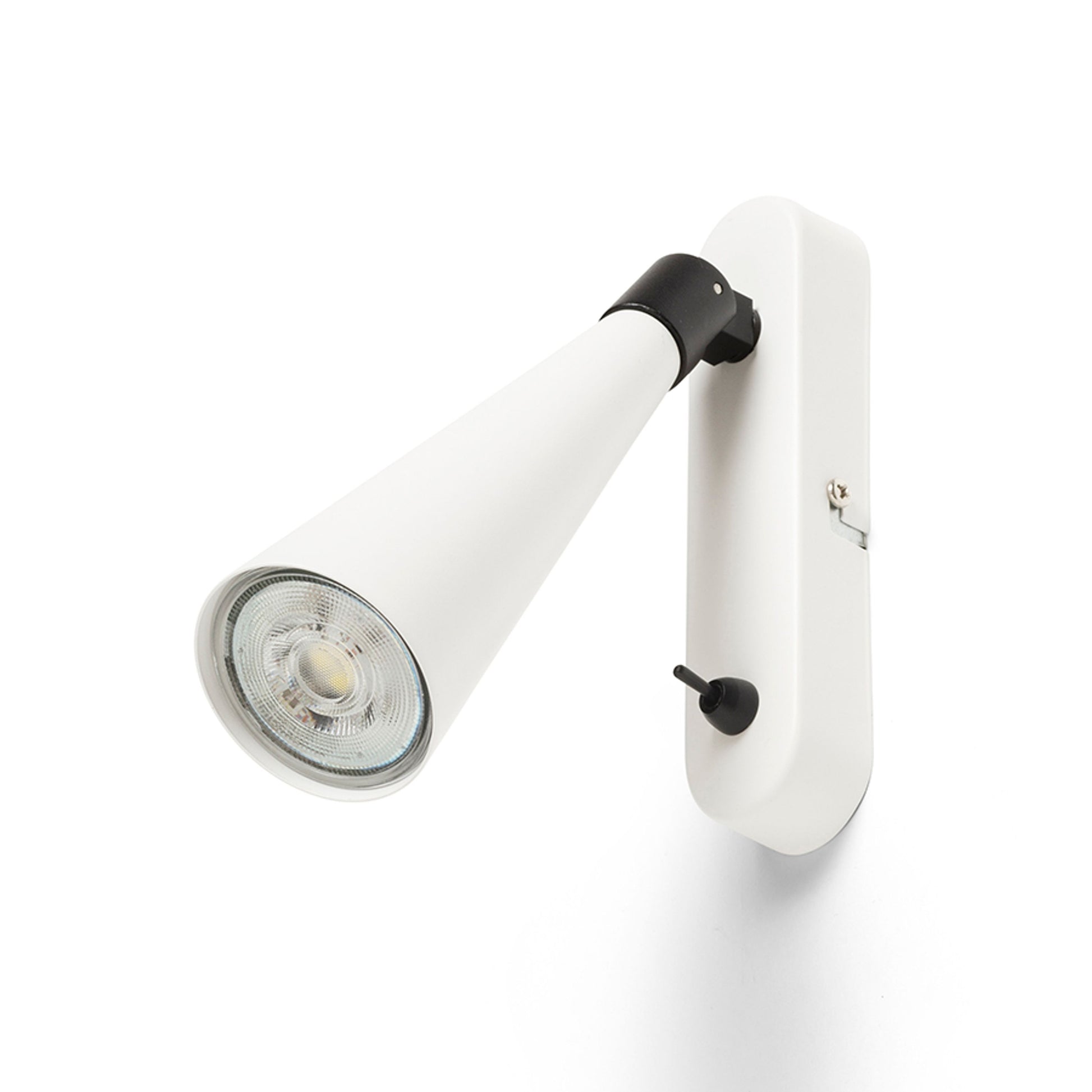 RENDL spotlight ALEXIS wall white/black  230V LED GU10 5W R14465 6