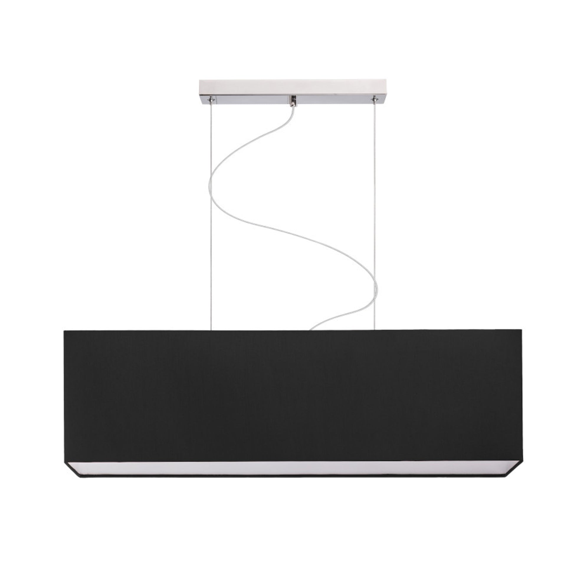 RENDL shades, shade bases, pendent sets LOPE 80/23 shade  Polycotton black/white PVC  max. 23W R14529 3